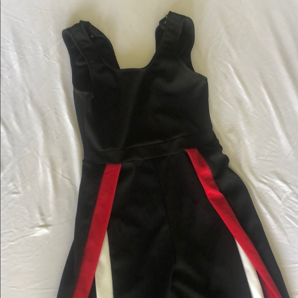 Fashion Nova Hi Slit jumpsuit